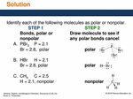 6.8 Shapes and Polarity of Molecules - ppt download