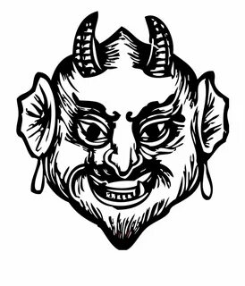 Devil Face Png Demon Hell Emoji - Clip Art Library