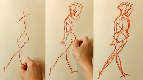 Beginner Gesture Drawing 2 - Exercises for Building the Skil