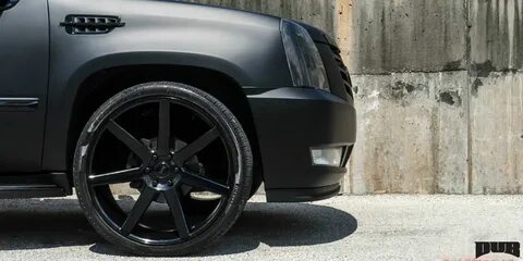 Car Cadillac Escalade EXT on DUB 1-Piece Future - S127 Wheel