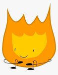 Grenade Clipart Bfdi - Bfdi Giant Firey, HD Png Download , T