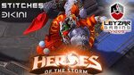 Heroes of the Storm (Gameplay) - Stitches Bikini Skin (HotS 