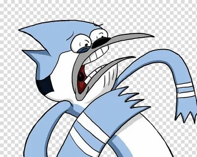 The Regular Show Mordecai illustration transparent backgroun