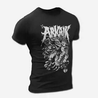 Arkaik Artwork T-Shirt, Technical Death Metal Merch - Metal 