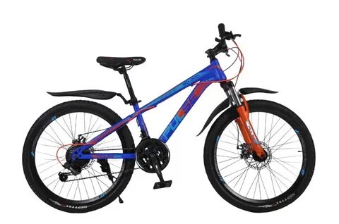 Велосипед Pulse 24 MD 200 Синий/оранжевый/голубой 13" купить