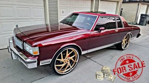 Caprice Landau candy painted on 26s gold plated savini wheel