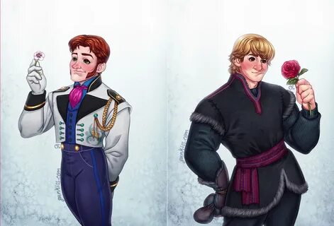 Hans and Kristoff Commission by CamiFortuna on DeviantArt