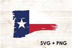 Distressed Texas Texan Flag SVG Graphic by Too Sweet Inc - C