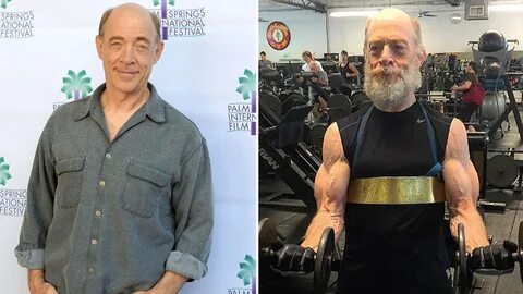 J.K. Simmons is getting ridiculously jacked for new 'Justice