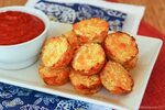 Easy Cheesy Baked Cauliflower Tots Recipe - Cupcakes & Kale 