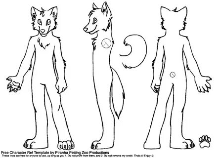 Fursona Template 1.1 by Shad0wF0x13 -- Fur Affinity dot net