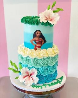 15 Beautiful Moana Birthday Cake Ideas (This is a Must for t