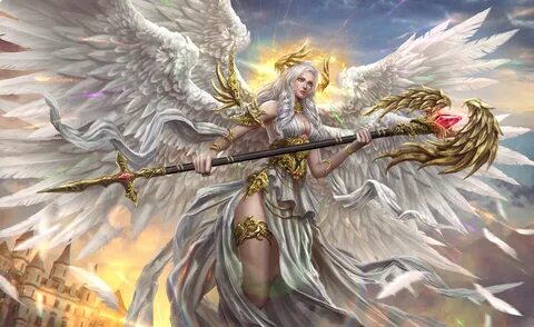 Fantasy art women, Character art, Anime angel girl