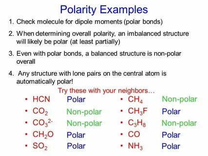 Ch4 Bond Type Polar Or Nonpolar - Slides Show - William Harr