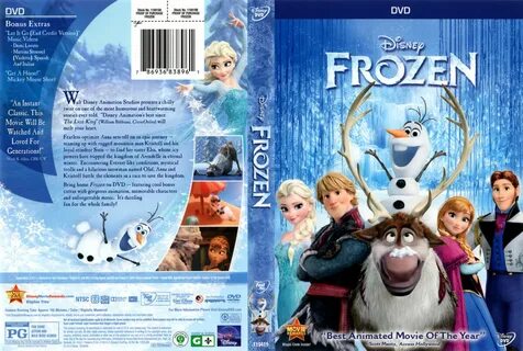 Frozen DVD Cover (2013) R1