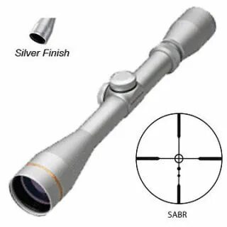 Leupold VX 1 3 9x40 Waterproof Riflescope, Silver, Duplex Re