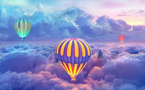 Hot Air Ballons over the sky Wallpaper 4k Ultra HD ID:4791