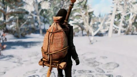 backpack for bruma at skyrim special edition nexus mods and 