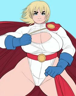 Dreadful Exmile on Twitter: "Power Pose. #PowerGirl #NewArtT