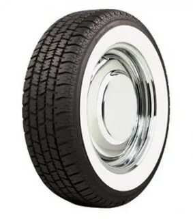 WIDE WHITEWALL LOW PROFILE RADIAL VINTAGE TIRE by American C