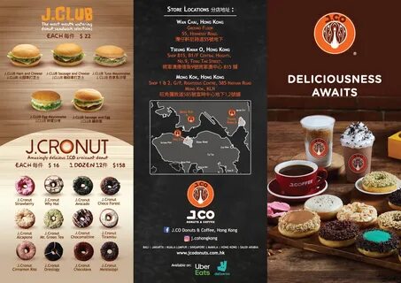 Jco Donut Menu Malaysia 2021 : J.Co Donuts & Coffee Philippi