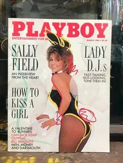 Playboy Magazine - Mar 1986 Sally Field Lady Djs Boardwalk V