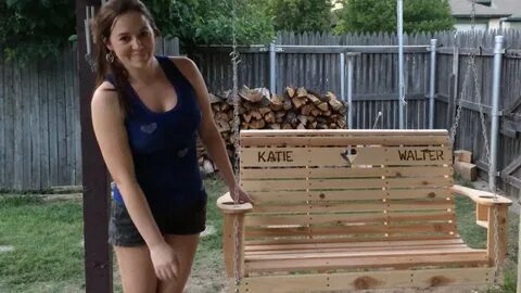 DIY Porch Swing - YouTube