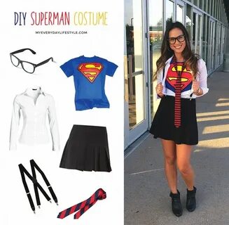 MEL Dallas Lifestyle + Geek Blogger Supergirl costume diy, S
