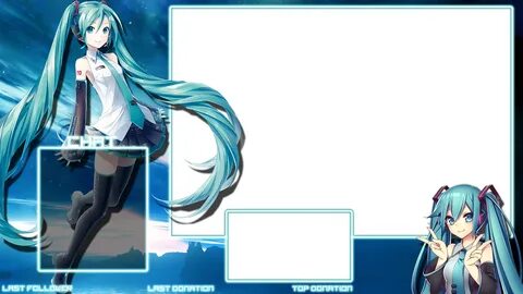 anime animated twitch overlays free download