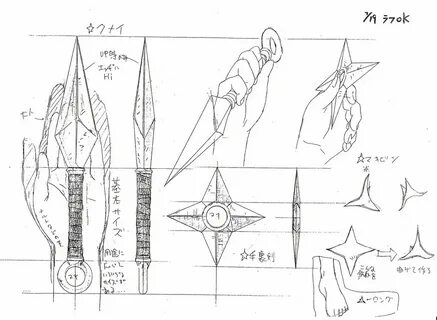 Model sheet ou Settei Naruto (1)