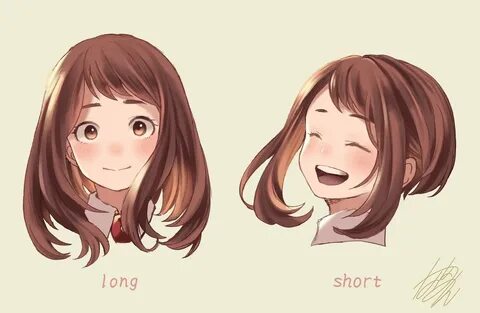 Long vs short hair My Hero Academia - Imgur
