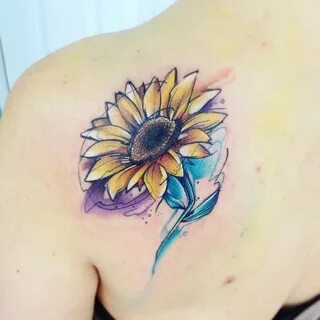 105 Sensational Watercolor Flower Tattoos