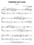 Thinking Out Loud Chords : Thinking Out Loud guitar tab by E