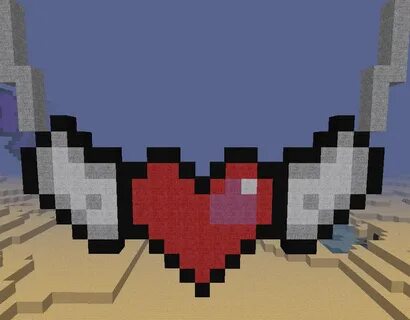 Minecraft Heart With Wings By Yukistar99 On Deviantart All i