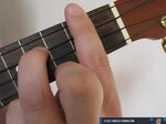 Abm7b5 (G# m7b5) аккорд для укулеле - D-Tuning