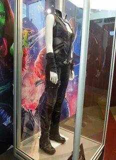 Original costume worn by Zoe Saldana as Gamora in Marvel's G