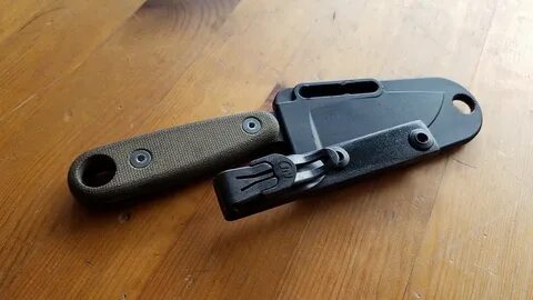 Fixed blade pocket carry - custom sheath attachment for my E