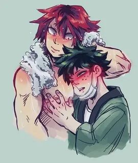 Kirishima x deku