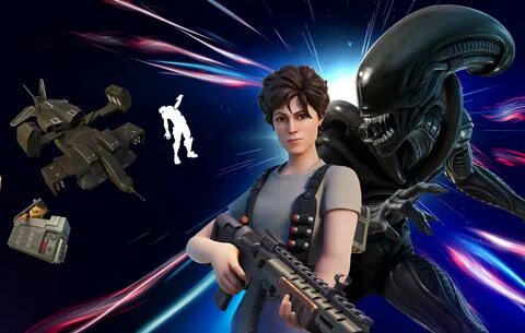 Alien''s Ripley and the Xenomorph launch on 'Fortnite'