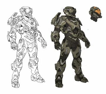 Halo 5: Guardians Concept Art by Kory Lynn Hubbell Concept A