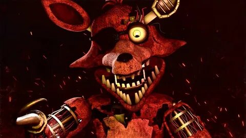 Withered Foxy Render/C4D Five Nights at Freddys PT/BR Amino