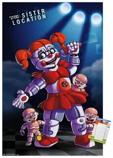 Five Nights at Freddy's: Sister Location - Baby Wall Poster,