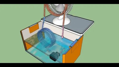COOLER Homemade Air Conditioner - How to Make - YouTube