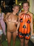 Painted on halloween costumes nude pics