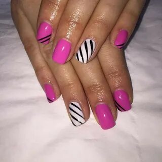 The 20 Best Ideas for Pink White Nail Designs - Home, Family