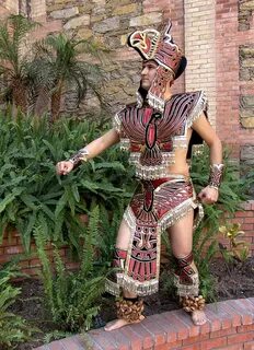 Traje azteca, Trajes de carnaval, Disfraz azteca