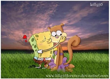 spongebob and sandy lovers by LillayFran on @DeviantArt Spon