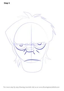 Step by Step How to Draw Murdoc from Gorillaz : DrawingTutor