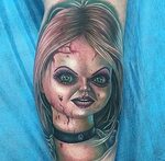 Chucky's Bride Chucky tattoo, Bride of chucky, Tattoos