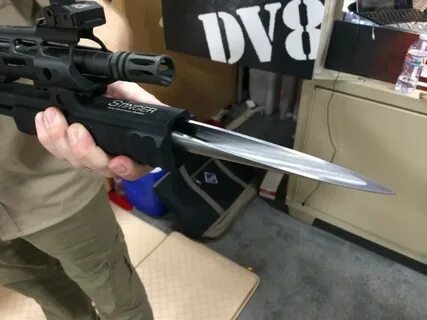 Meet the Stinger! A Retractable AR Bayonet Spike